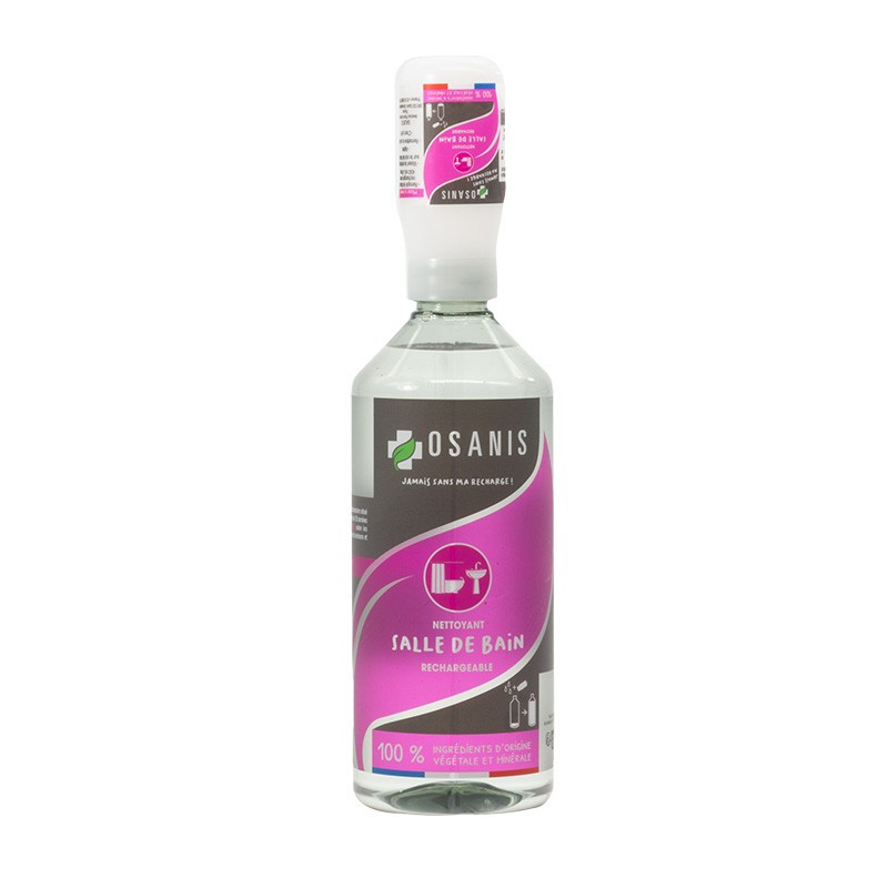 Spray Nettoyant détartrant salle de bain rechargeable 500ml Spray Nettoyant détartrant salle de bain rechargeable 500ml