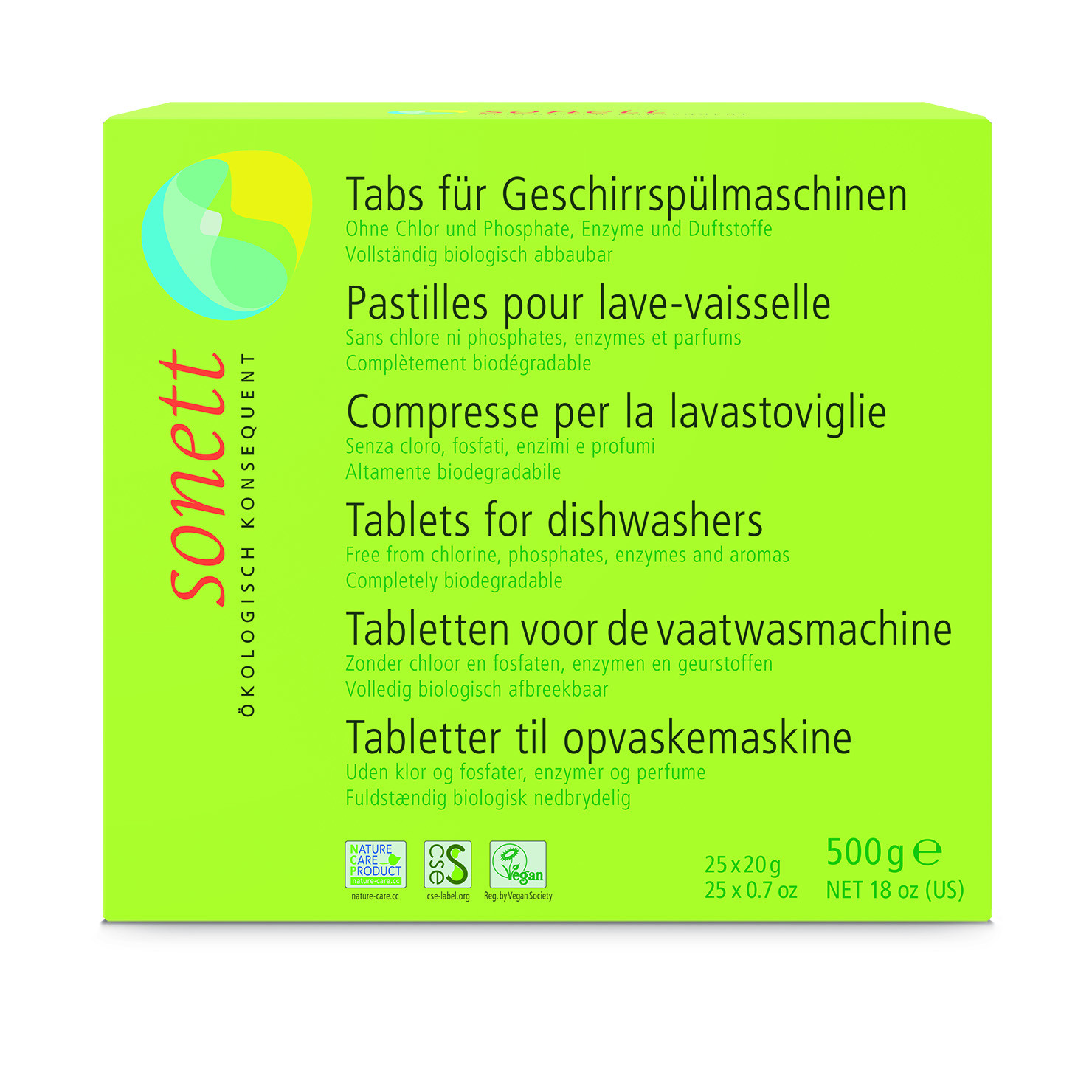 Pastilles pour lave-vaisselle 25x20g Pastilles pour lave-vaisselle 25x20g